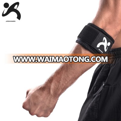 Adjustable breathable tennis elbow strap brace for tennis