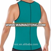 Mens Slimming Workout Sweat Suits Neoprene Men Body Shaper Vest Slimming